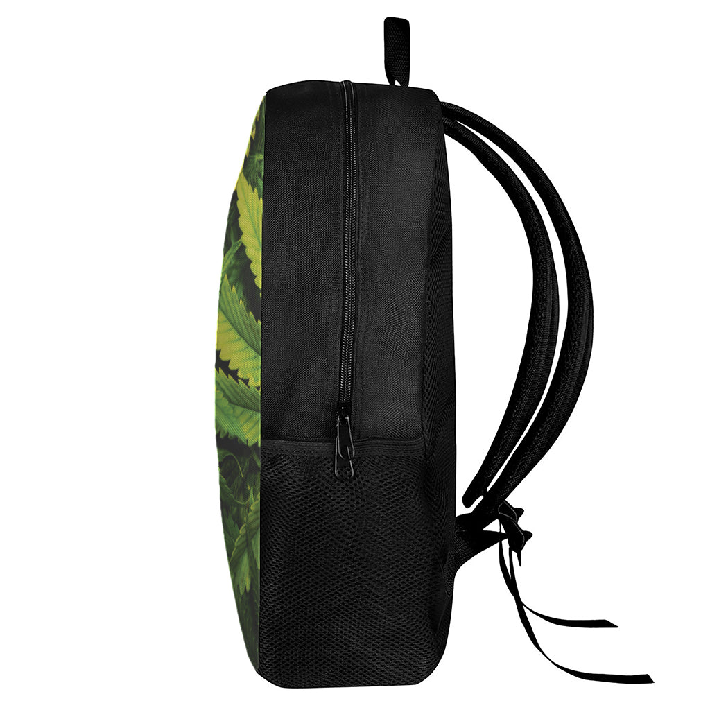 Cannabis Print 17 Inch Backpack