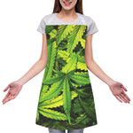 Cannabis Print Adjustable Apron