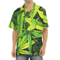 Cannabis Print Aloha Shirt