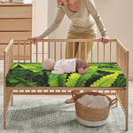 Cannabis Print Baby Crib Sheet