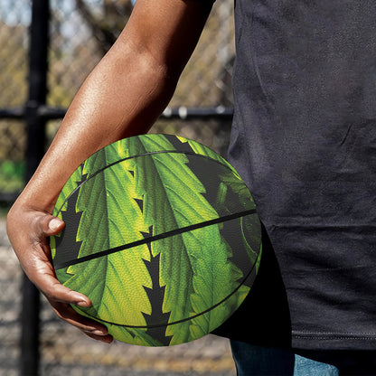 Cannabis Print Basketball