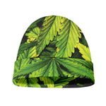 Cannabis Print Beanie
