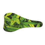 Cannabis Print Bicycle Seat Cover