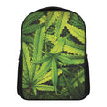Cannabis Print Casual Backpack