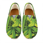 Cannabis Print Casual Shoes