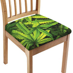 Cannabis Print Chair Cushion Cover