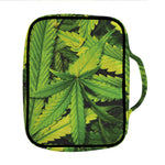 Cannabis Print Front Pocket Bible Bag
