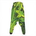 Cannabis Print Hammer Pants