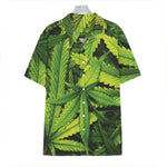 Cannabis Print Hawaiian Shirt