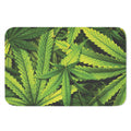 Cannabis Print Indoor Door Mat