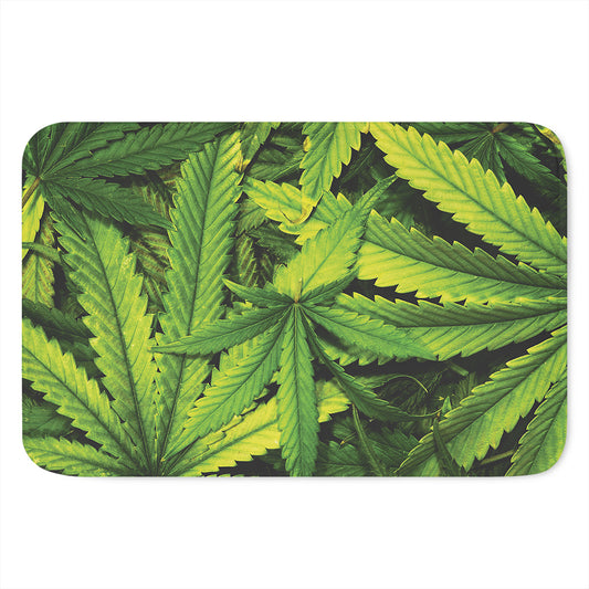 Cannabis Print Indoor Door Mat