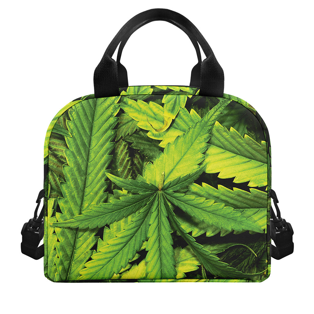 Cannabis Print Insulated Lunch Bag