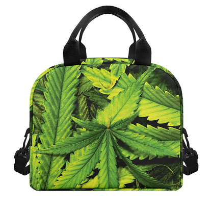 Cannabis Print Insulated Lunch Bag