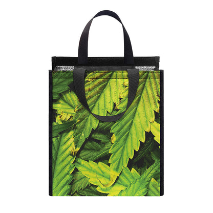 Cannabis Print Insulated Lunch Tote
