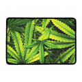 Cannabis Print Kitchen Mat