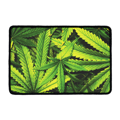 Cannabis Print Kitchen Mat