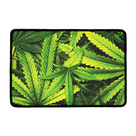 Cannabis Print Kitchen Mat