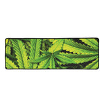 Cannabis Print Long Kitchen Mat