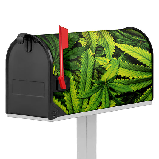 Cannabis Print Mailbox Cover