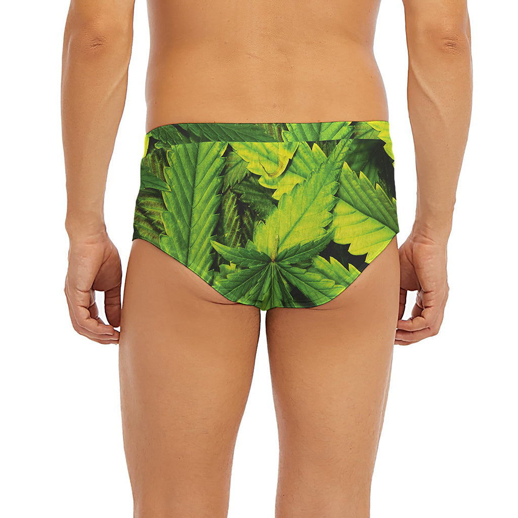 Cannabis Print Men's Briefs