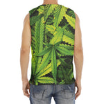 Cannabis Print Men's Fitness Tank Top
