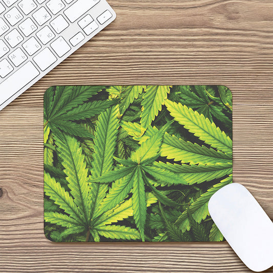Cannabis Print Mouse Pad