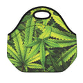 Cannabis Print Neoprene Lunch Bag