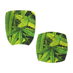 Cannabis Print Office Chair Cover
