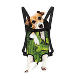Cannabis Print Pet Carrier Backpack