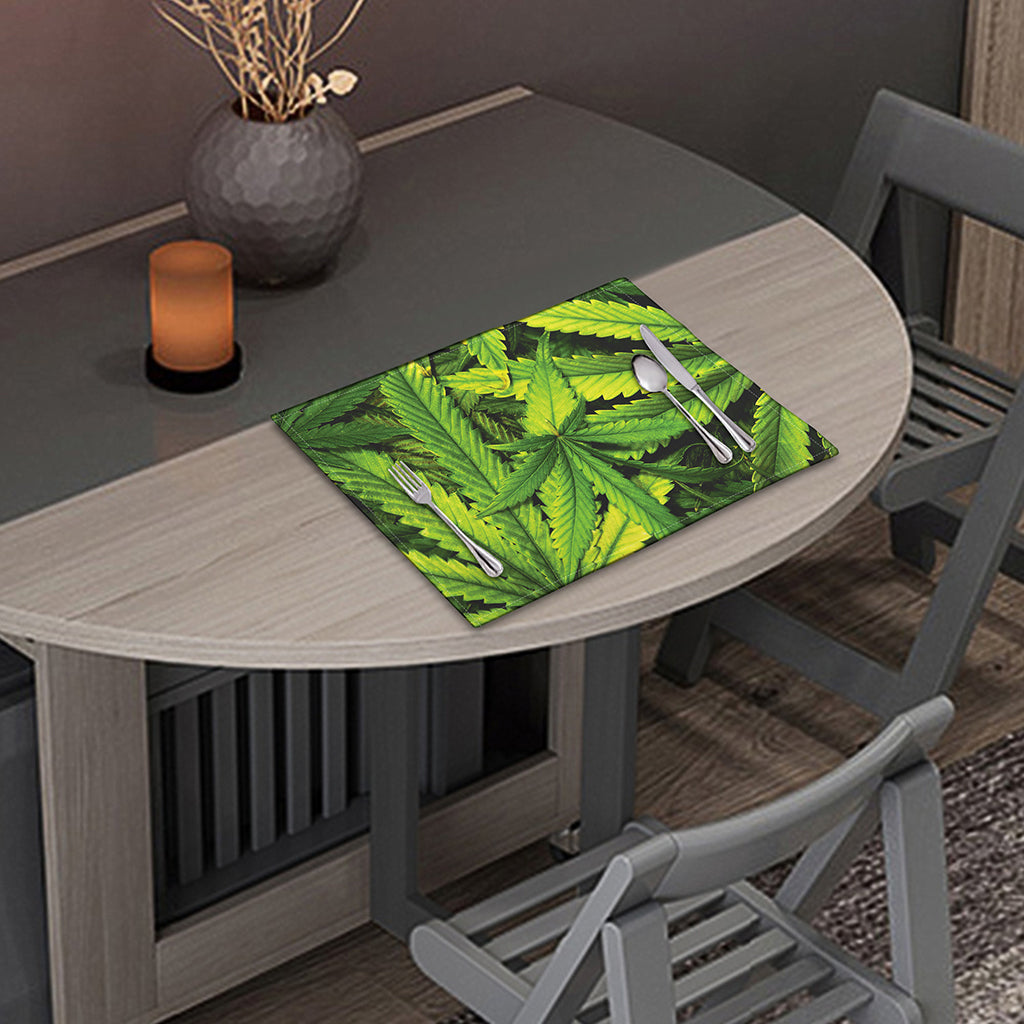 Cannabis Print Placemat