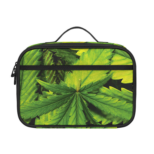 Cannabis Print Portable Lunch Bag