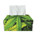 Cannabis Print Rectangle Tissue Box Cover
