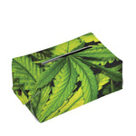 Cannabis Print Rectangle Tissue Box Cover