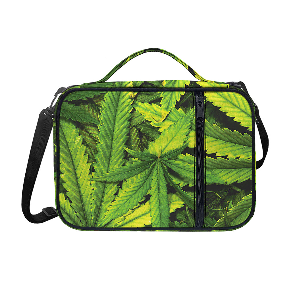 Cannabis Print Shoulder Strap Bible Bag