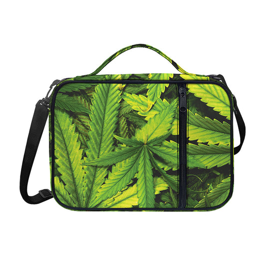 Cannabis Print Shoulder Strap Bible Bag