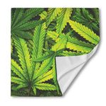 Cannabis Print Silk Bandana
