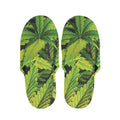 Cannabis Print Slippers