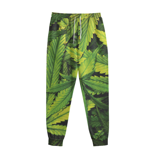 Cannabis Print Sweatpants