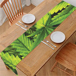 Cannabis Print Table Runner
