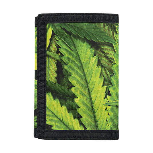 Cannabis Print Trifold Wallet
