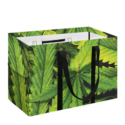 Cannabis Print Utility Tote Bag