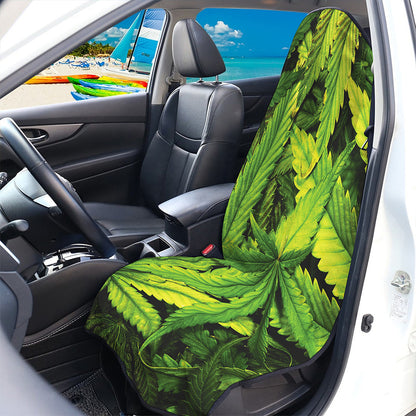 Cannabis Print Waterproof Car Seat Cover