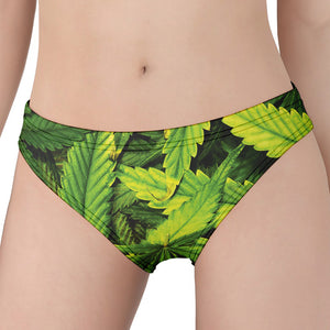 Cannabis Print Women's Panties