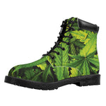 Cannabis Print Work Boots