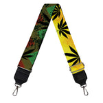 Cannabis Rasta Pattern Print Bag Strap