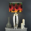 Cannabis Rasta Pattern Print Drum Lamp Shade