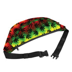 Cannabis Rasta Pattern Print Fanny Pack