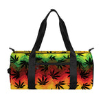 Cannabis Rasta Pattern Print Gym Bag