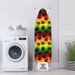 Cannabis Rasta Pattern Print Ironing Board Cover