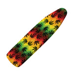 Cannabis Rasta Pattern Print Ironing Board Cover